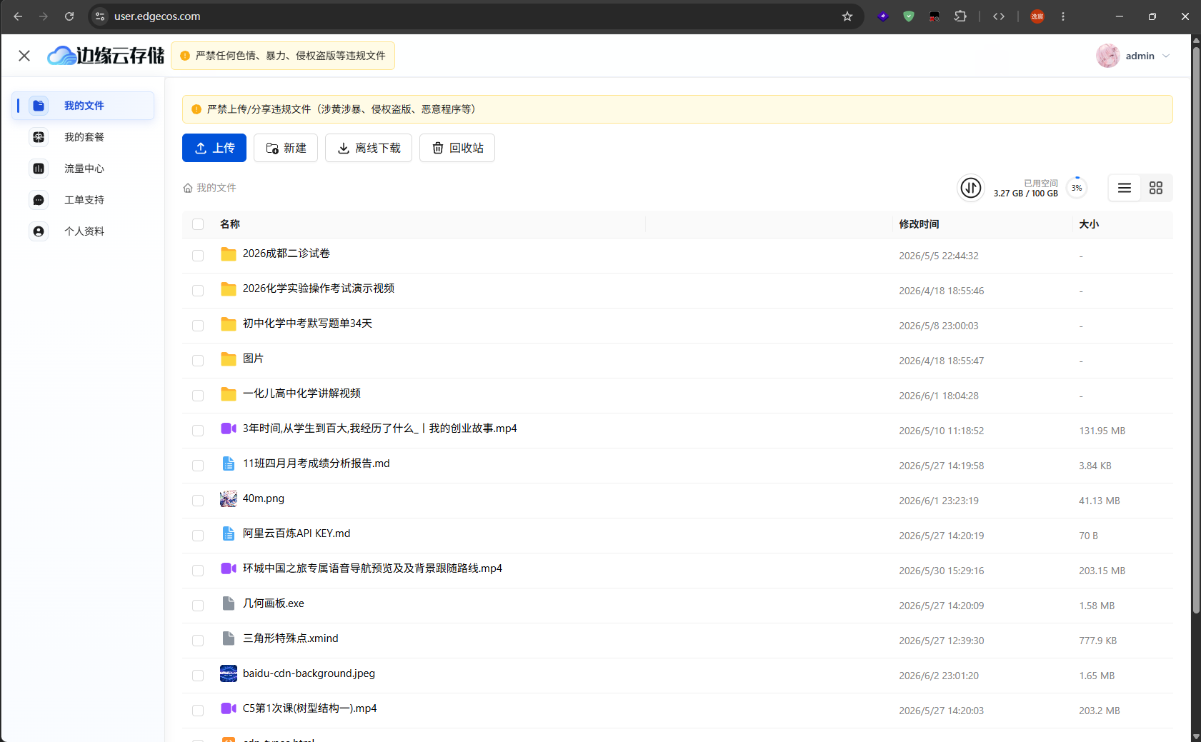 文件列表视图